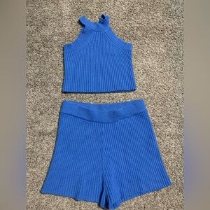 ACOA Ribbed Knit Short Set